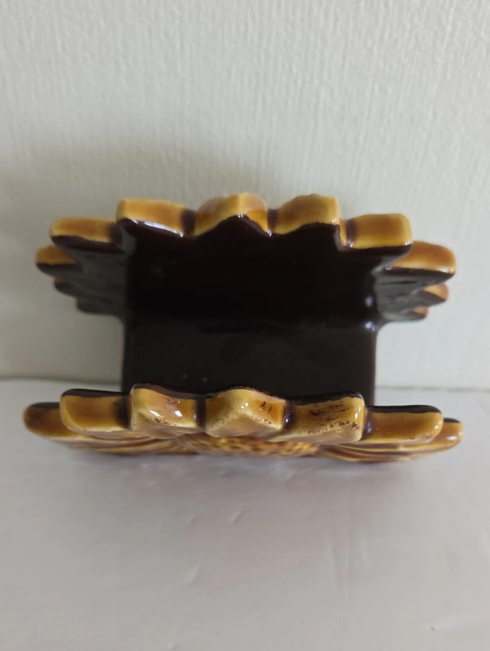 Sunflower Ceramic Napkin Holder